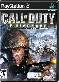 Call of Duty Finest Hour JP Playstation 2 JP box art